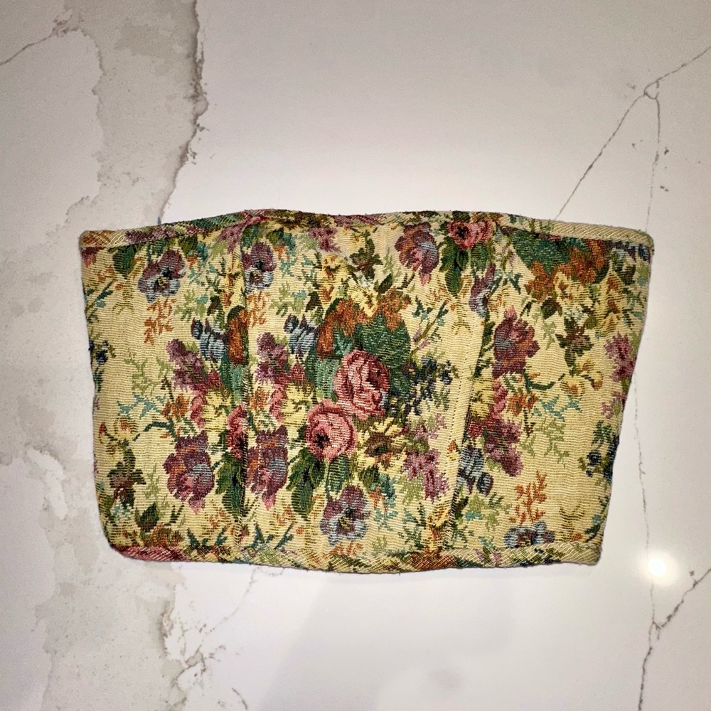 TIC TOC FLORAL CORSET-SIZE M